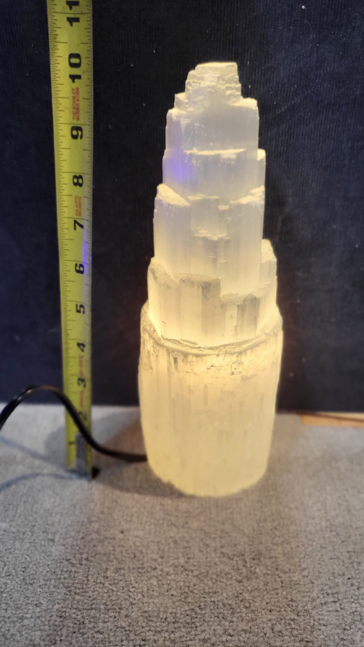 Selenite Lamp