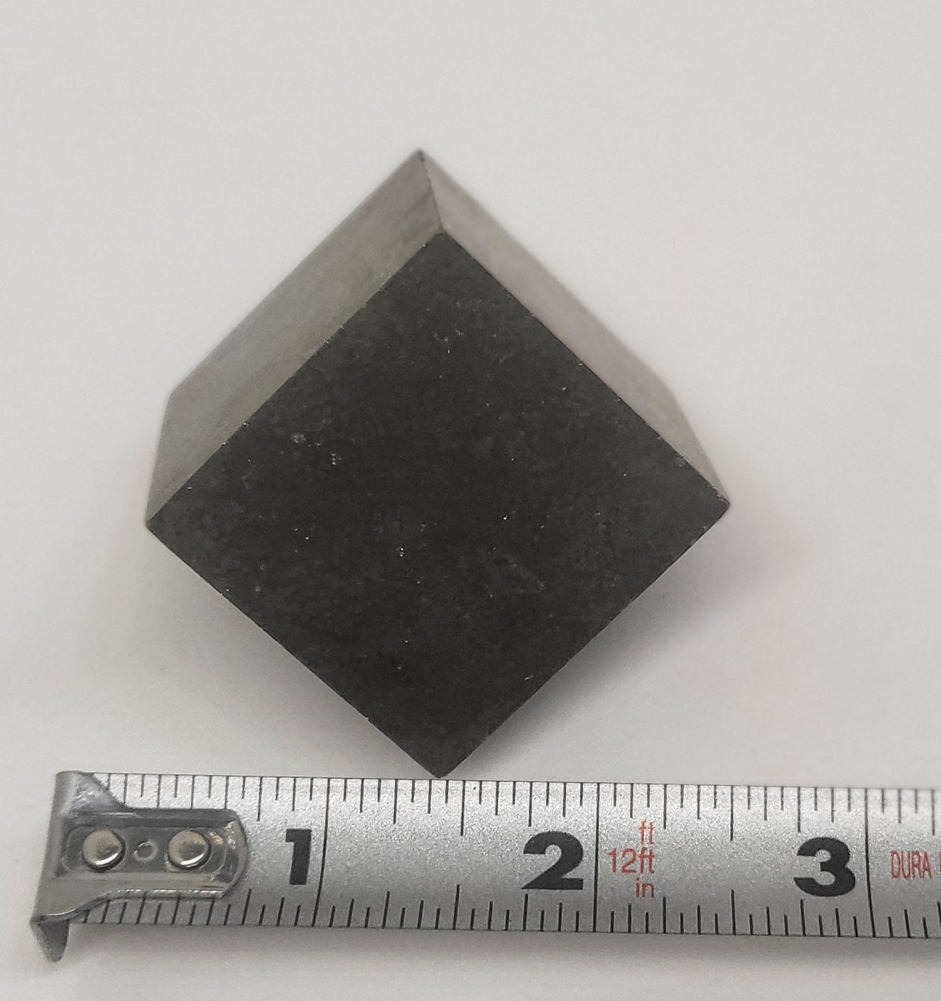 Standing Pyrite Cube
