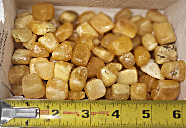 Tumbled Yellow Aragonite